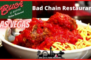 Buca Di Beppo Italian Restaurant @ Bally's Hotel/Casino in Las Vegas |Bad Chain Italian Restaurant?