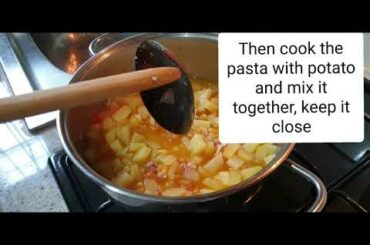 Pasta coll patate (Potato pasta).. How to prepare Italian food in Sri Lanka? 2nd Episode
