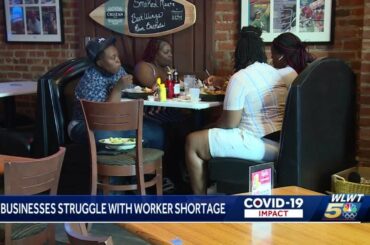Staffing struggle at Greater Cincinnati restaurants was discussed during Wednesday's town hall