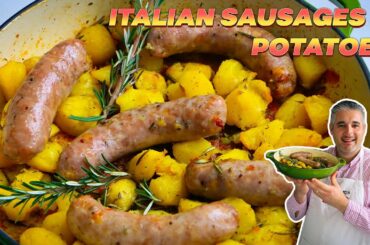 How to Make ITALIAN SAUSAGE & POTATOES in the Oven