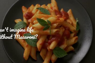 Macaroni in red sauce | Pasta in red sauce | Italian Style Macaroni