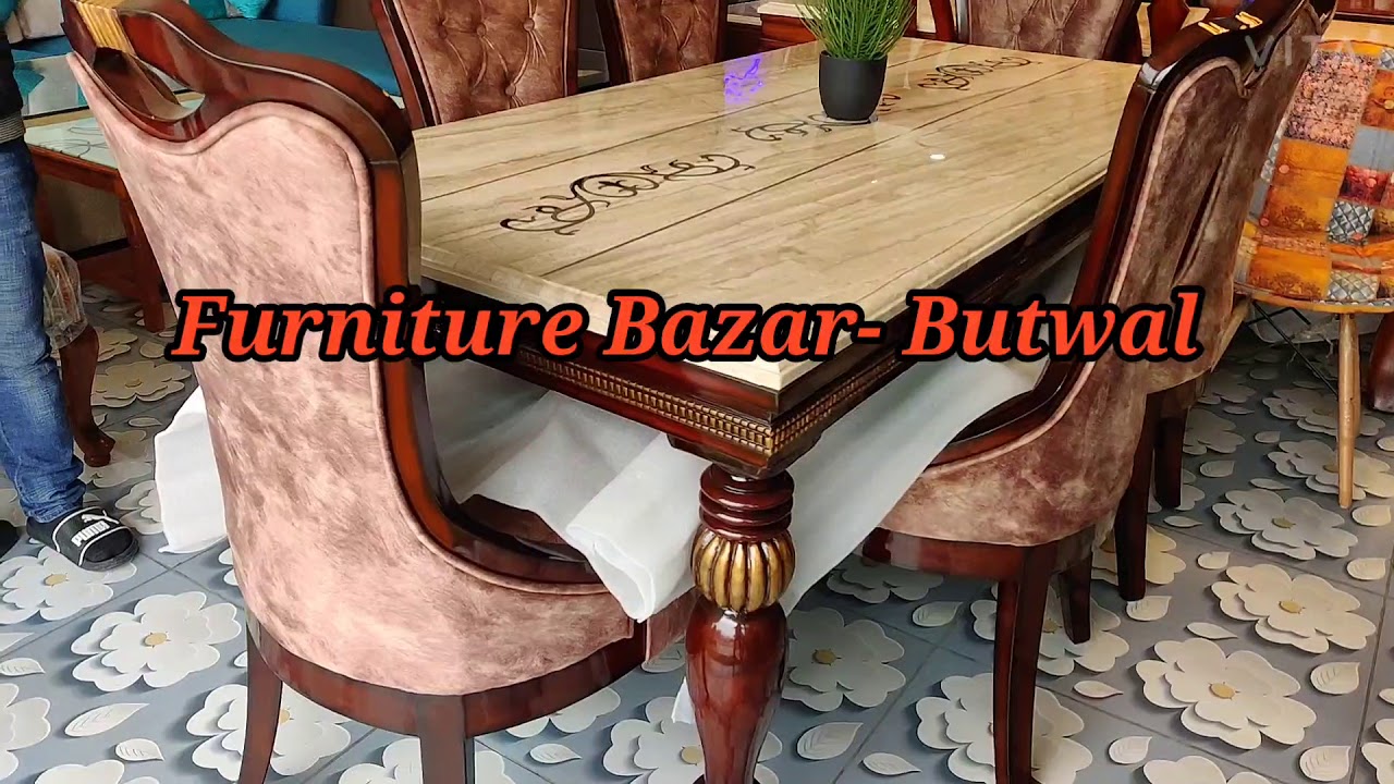 Solid Teak Wood Luxury Dining Table With Italian Marble Top. Solid Teak Wood Luxury Dining Table With Italian Marble Top.