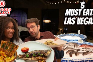 Caesars Palace Las Vegas Best New Restaurant in 2021 (5 Foods You MUST Try!)