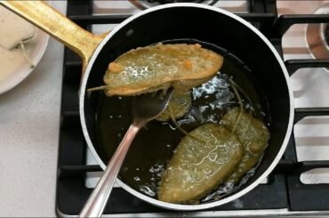 FRIED SAGE LEAVES in BATTER italian traditional recipe