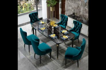 TOP 50 MODERN DINING TABLE DESIGN /DINING TABLE AND CHAIR'S 2021/ITALIAN DESIGN /EUROPEAN STYLE