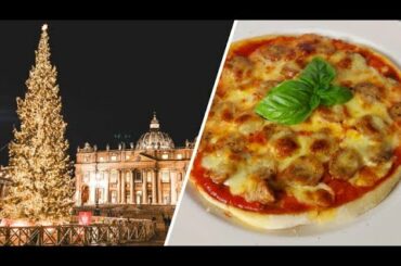 Homemade Pizza Recipe|Italy travel vlog|How to use a pizza stone|How To Use The Napoleon Pizza Stone