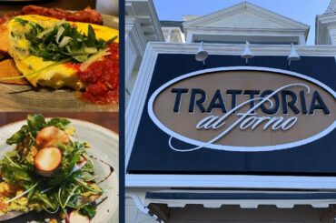 Trattoria al Forno Dining Review at the Disney Boardwalk
