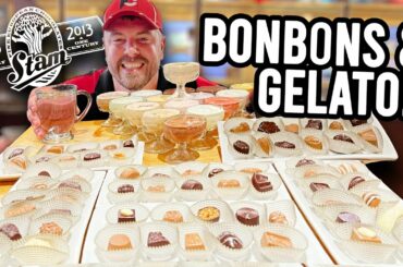 European Chocolate Bonbons and Italian Gelato Challenge!!