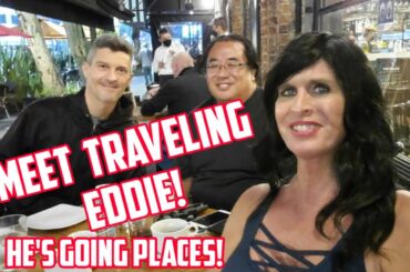 Attenti Italian Restaurant, Mexico City! Plus, Meeting Traveling Eddie!
