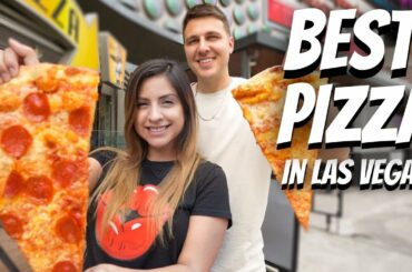 Best PIZZA on the Las Vegas STRIP / Pizza by the Slice
