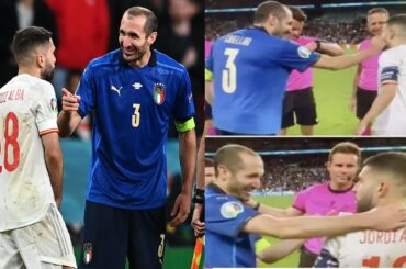 Chiellini Vs Alba - Italy Vs Spain - Best Memes And Funny Moments -Euro2020