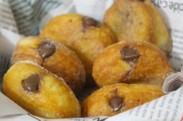 Soft and fluffy nutella donut recipe :: Nutella stuffed Italian donuts :: Bombolone