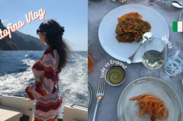 Girl's Trip to Portofino, Italy | lots of wine, pasta, soccer, & swims