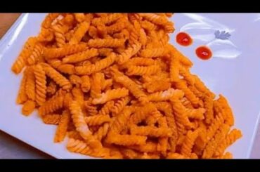 Crispy Kurkure pasta | Evening snacks | Italian style 2 min recipe