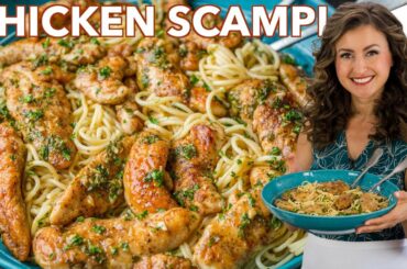 Easy CHICKEN SCAMPI Recipe