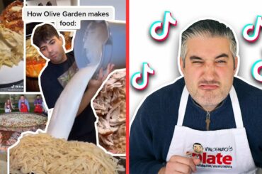 Italian Chef Reacts to TIKTOK PASTA Videos