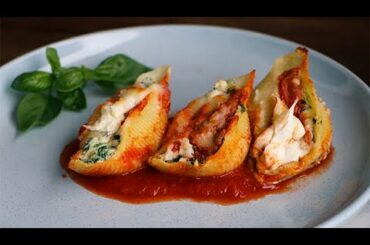 Easy STUFFED SHELLS PASTA #Shorts