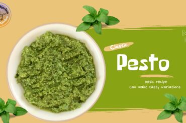 FRESH BASIL PESTO | Classic Italian Sauce from Scratch