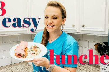 EASY & QUICK LUNCH RECIPES | HOW TO MAKE SWEET TEA | FUN PANTRY PROJECT WITH MY CRICUT!