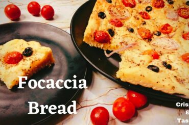 Focaccia Bread | Eggless Bread | Easy Italian Bread Recipe | Focaccia Bread By Shivani | Imp. Tips |