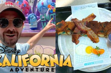 California Adventure Day! Wait Times, Pym's Breakfast, Wine Country Trattoria, AP Tasting Terrace