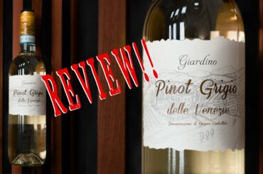 WINE REVIEW! Ep 1 Giardino Pinot Grigio delle Venezie DOC
