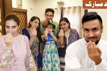 First Day Eid Routine With Family | Eid Celebration In Kitchen With Amna House | Life With Bilal