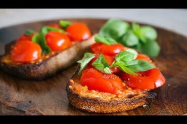 Delicious BRUSCHETTA Like an Italian #Shorts
