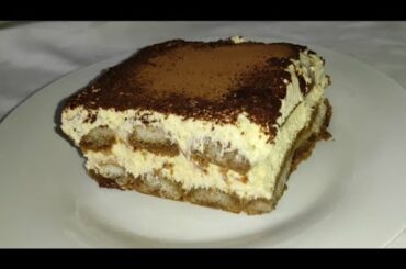 How to make tiramisu | Traditional Italian dessert
