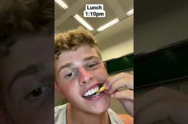 Flying to Italy and eating only Italian food for a whole day! #shorts