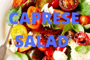 CAPRESE SALAD || ITALIAN RECIPE