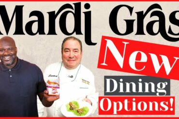 Carnival Mardi Gras Dining. Food Guide