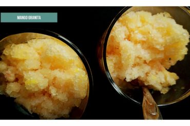 Easy Italian Mango Granita Recipe