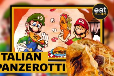 Baked Panzerotti Making | Italian Cuisine | Italian Street Food