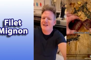 Filet Mignon | Gordon Ramsay Reacts To TikTok Cooking Videos | #Shorts