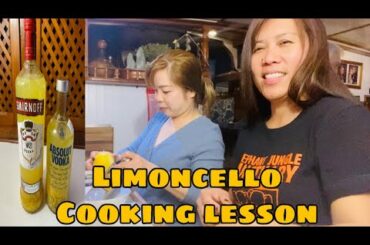 LIMONCELLO RECIPE(One of the famous Italian liqueurs)Filipino/Vietnamese in the Making