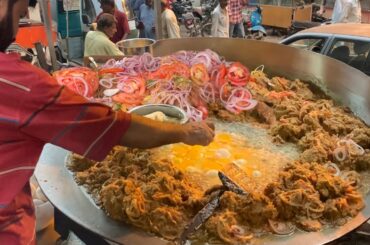 100+ Eggs Anda Bhurji Making | Biggest Scrambled Eggs | Street Food Kabab Kata Kat SLOPPY JOES