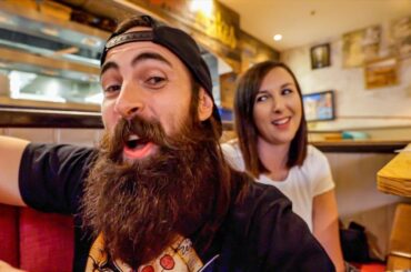 ME VS. SISTER VS. ALL YOU CAN EAT PIZZA AT BELLA ITALIA | BeardMeatsFood