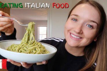 ONLY EATING ITALIAN FOOD FOR 24 HOURS