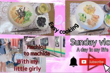 Sunday vlog/a day with my little girly/Italian restaurant/hachioji~ machida