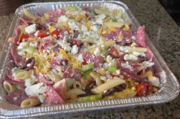 My zesty Italian pasta it is delicious check out my recipe .