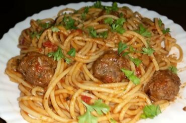 SPAGHETTI AND MEATBALLS #homemade #italianfood #spaghetti #meatballs #spaghettimeatballs