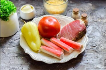 Italian salad with crab sticks. The most delicious recipes with photos