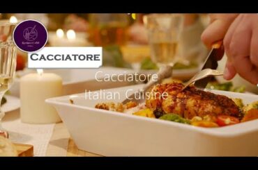 Cacciatore Dish | Italian Cuisine | How To Make Cacciatore Recipe | Italian Dish by Recipes Orbit