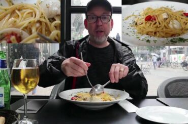 Linguine alle Vongole (Linguine with Clams) | Italian Food in Brussels | Jan Tom Yam