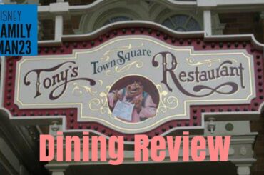 Tony's Town Square Restaurant Dining Review