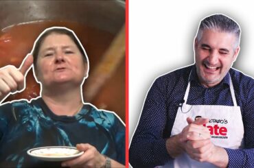 Italian Chef Reacts to KAY'S COOKING PASTA FAGIOLI