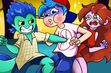 BOYFRIEND VS LUCA SEA MONSTER  - Friday Night Funkin' Animation