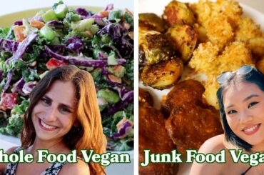 What A Whole Foods, Junk Food, & Keto Vegan Eat In A Day
