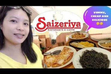 Eating at the most Visit and Cheapest Restaurant in hongkong/ Saizeriya  italian Restaurant